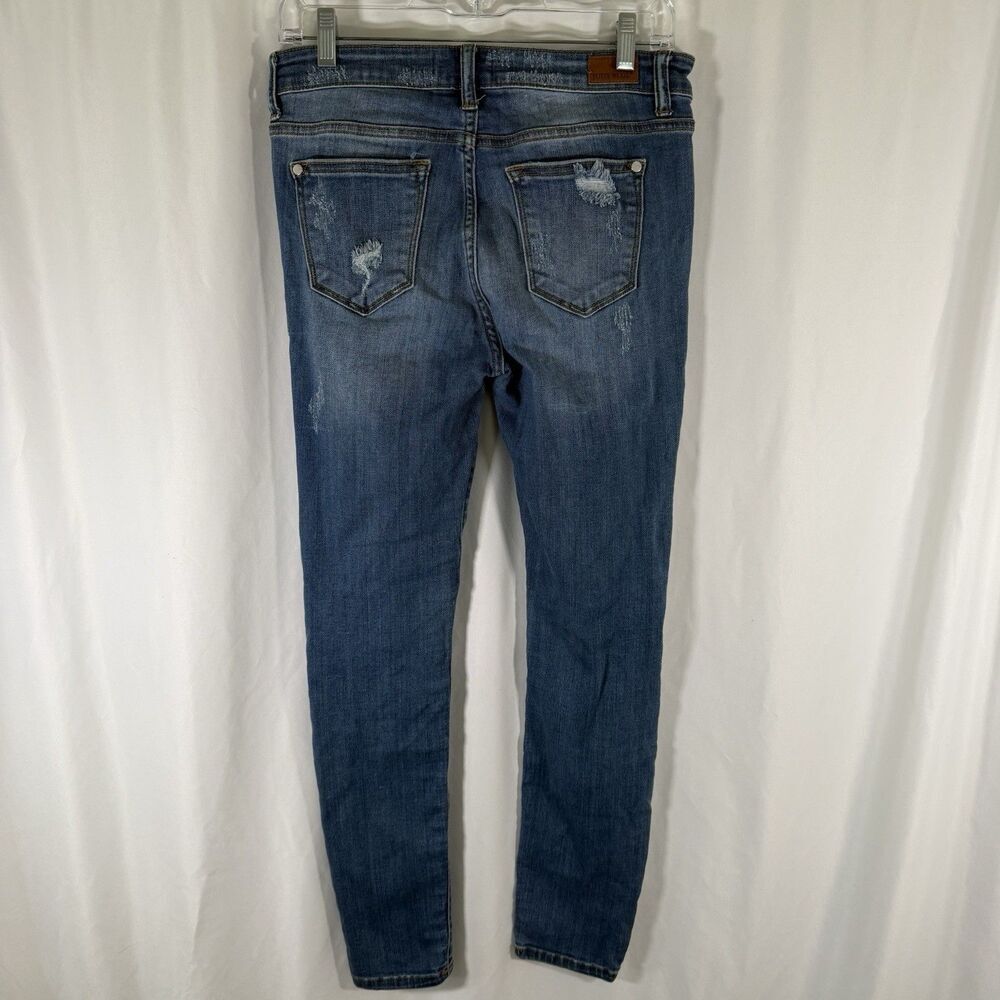 Judy Blue Skinny Fit Jeans Women's 9 29 Medium Wash Blue Denim Cotton Blend - Picture 10 of 13